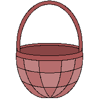 Empty Easter Basket Image