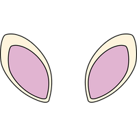 Easter Bunny Ears Transparent Image