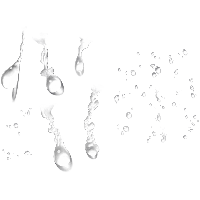Water Drops Transparent Image