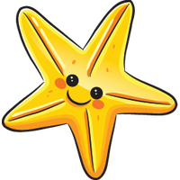 Cute Starfish Transparent Image