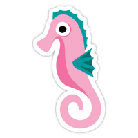 Cute Seahorse Clipart