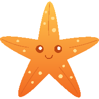 Cute Starfish Transparent Picture