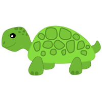 Cute Turtle Transparent Image