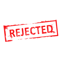 Denied Stamp Png Clipart