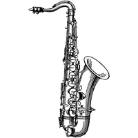 Saxophone Png Image