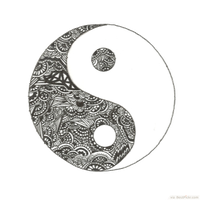 Yin-Yang Tattoos Png Picture