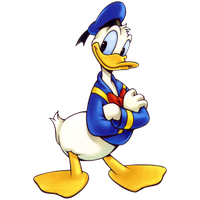 Donald Duck Transparent