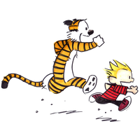Calvin And Hobbes Clipart