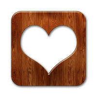Love Wood Transparent Background