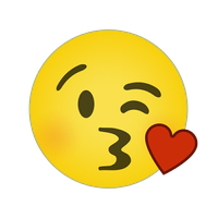 Kiss Smiley Clipart