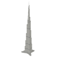 Burj Khalifa Transparent Background