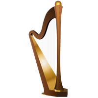 Harp Transparent Image