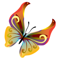 Butterflies Vector Transparent Image