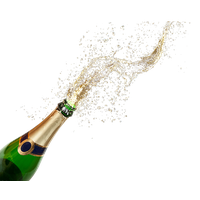Champagne Popping Transparent