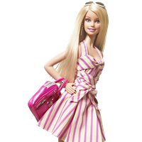 Barbie Transparent Background