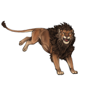 Lioness Roar Transparent