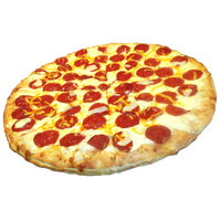 Pepperoni Pizza Transparent
