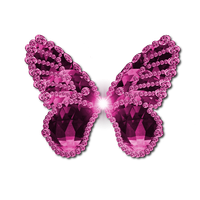 Pink Butterfly Transparent Image