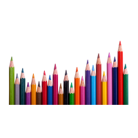 Color Pencil Transparent Image