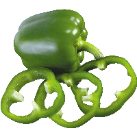 Green Pepper Png Image