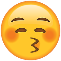 Blushing Emoji