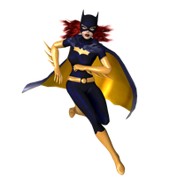 Batgirl Transparent Background