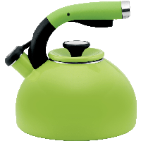 Green Kettle Png Image