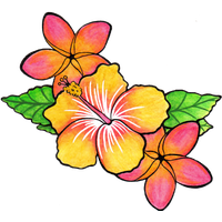 Flower Tattoo Png Clipart