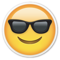 Smiling Face With Sunglasses Cool Emoji Png