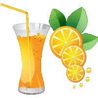 Orange Juice Png Image