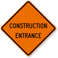 Construction Sign Image Free Transparent Image HQ