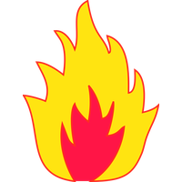 Danger Fire HD Image Free PNG