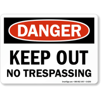 No Trespassing Sign Download Free Transparent Image HQ