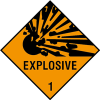 Explosive Sign Image Download HD PNG