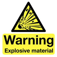Explosive Sign PNG Download Free