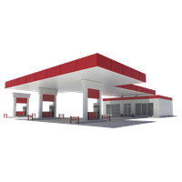 Gas Station HD Free Clipart HQ
