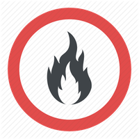 Flammable Sign Free Transparent Image HD