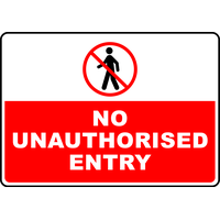 Unauthorized Sign Picture Download Free Image