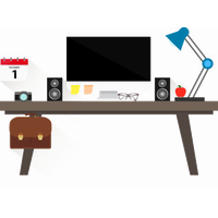 Work Table Image PNG File HD