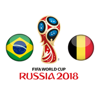 Fifa World Cup 2018 Quarter-Finals Brazil Vs
