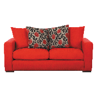 Red Sofa Photos Free PNG HQ