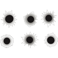 Bullet Holes Picture PNG Download Free