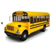 School Bus Free Download PNG HD