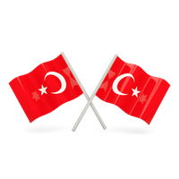 Turkey Flag Png Clipart