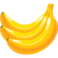 Yellow Bananas Png Image