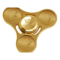 Gold Fidget Spinner Picture HQ Image Free PNG