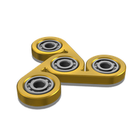 Gold Fidget Spinner Download Free Image