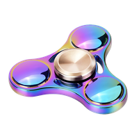 Rainbow Fidget Spinner Free Transparent Image HQ