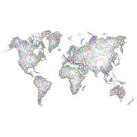 Abstract World Map Picture Free Download Image