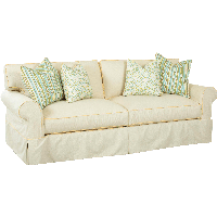 White Sofa Png Image